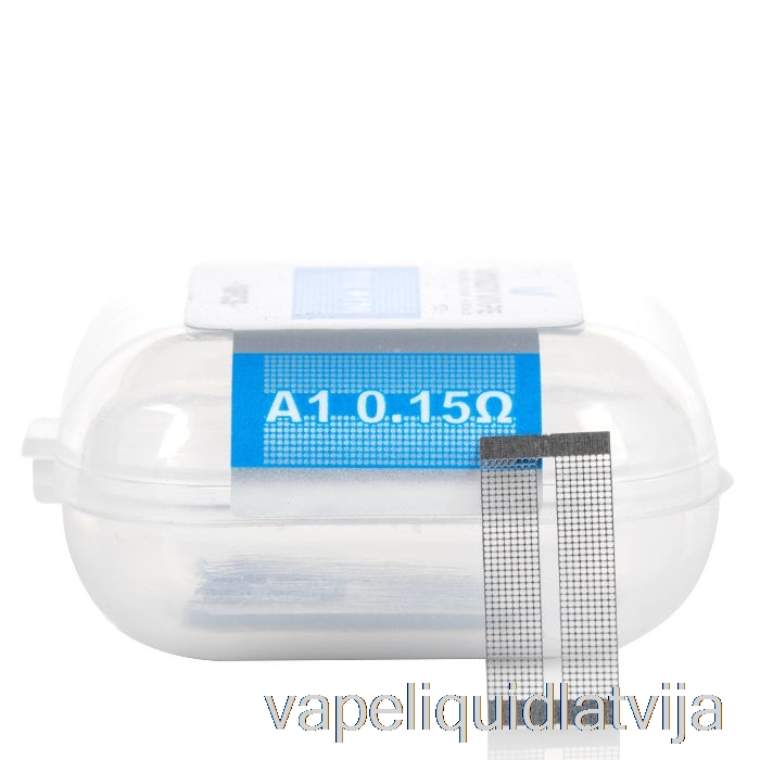 Vandy Vape M Mesh Loksnes Spoles (10 Loksnes) Dual M Coil - 0,15ohm A1 Dual M Coil (10gab) Vape šķidrums